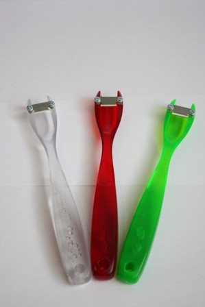 Flower Power Stem Cutter : set of 3 cutters (clear, red and green)
